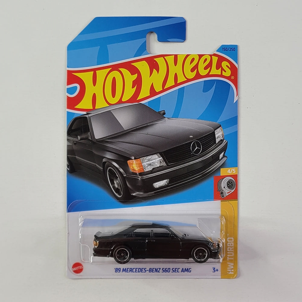 Hot Wheels - '89 Mercedes-Benz 560 SEC AMG (Black)