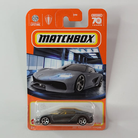 Matchbox - 2021 Koenigsegg Gemera (Metalflake Gray)