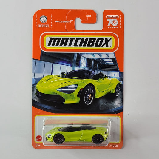 Matchbox - McLaren 720 Spider (Lime Green)
