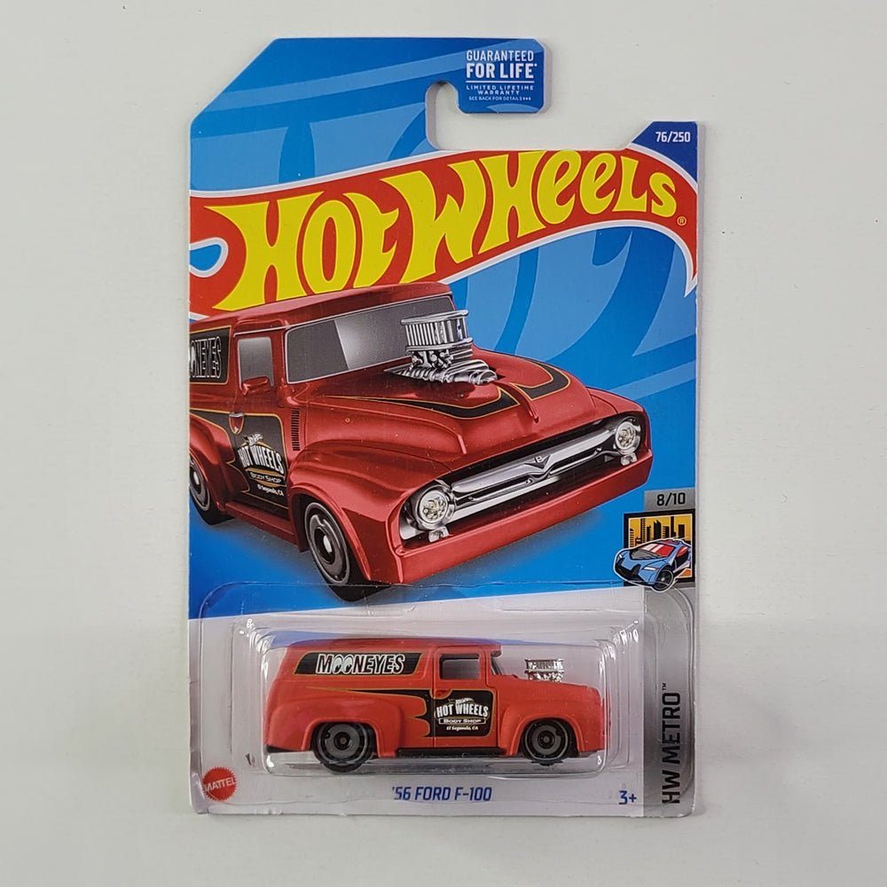 Hot Wheels - '56 Ford F-100 (Matte Dark Red)