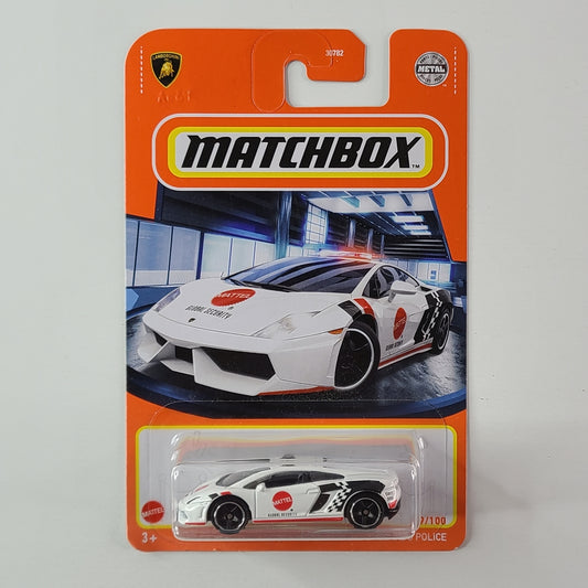 Matchbox - Lamborghini Gallardo Police (White)