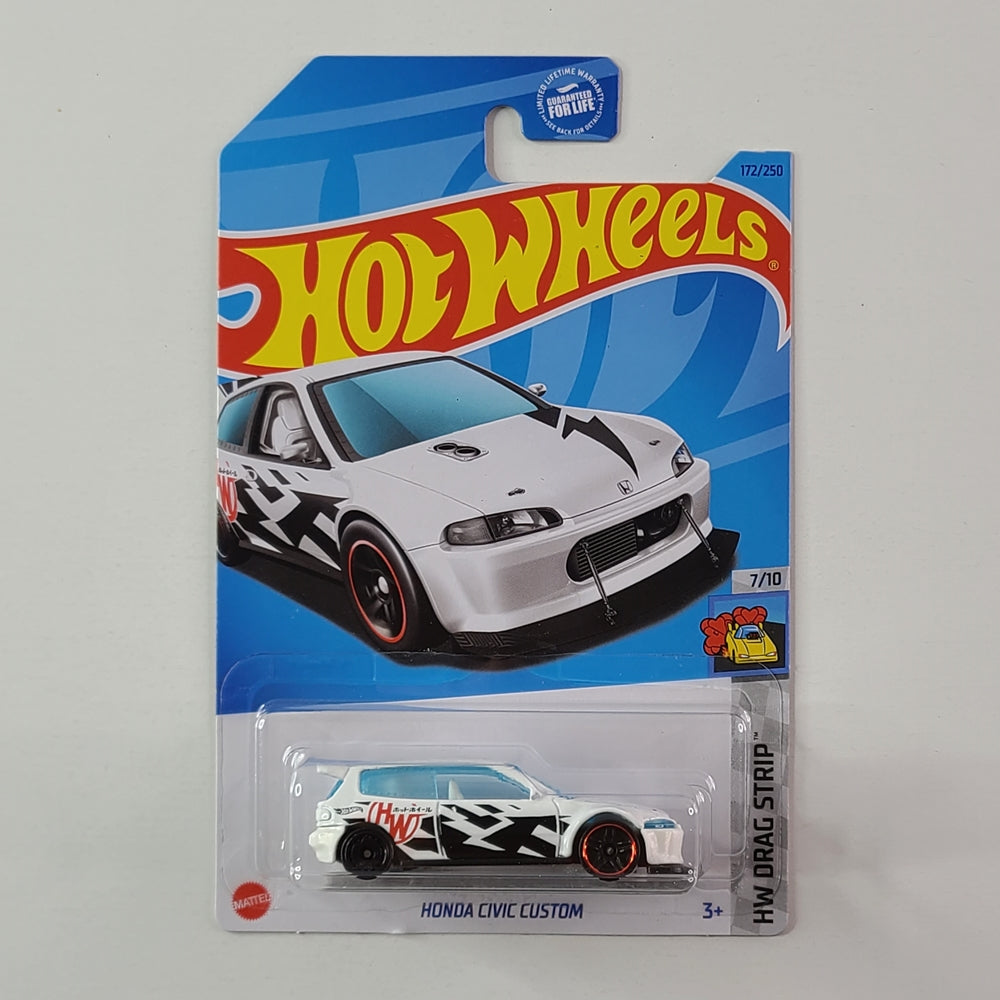 Hot Wheels - Honda Civic Custom (White)