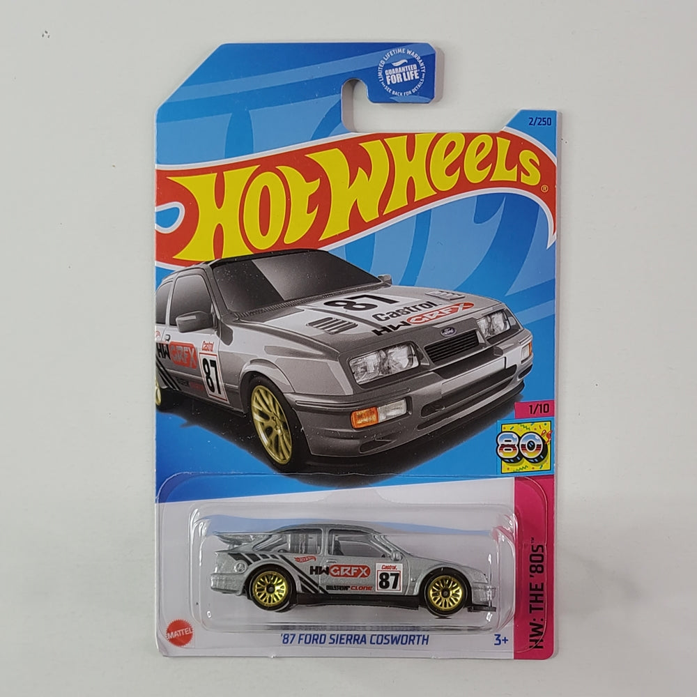 Hot Wheels - '87 Ford Sierra Cosworth (Metalflake Silver)