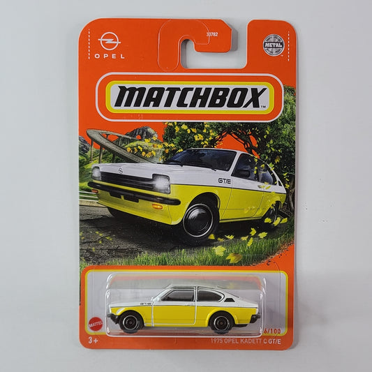 Matchbox - 1975 Opel Kadett C GT/E (White)