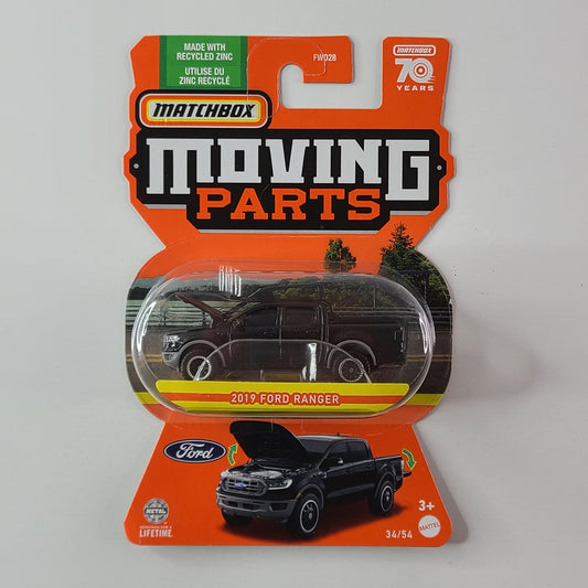 Matchbox Moving Parts - 2019 Ford Ranger (Black)