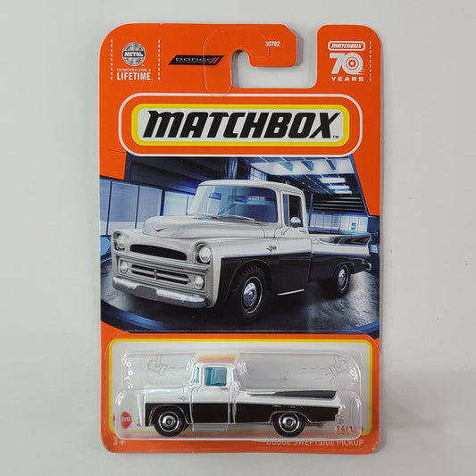 Matchbox - Dodge Sweptside Pickup (White)