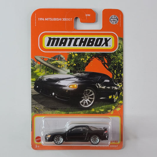 Matchbox - 1994 Mitsubishi 3000GT (Metalflake Black)