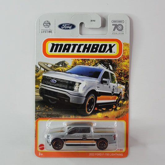 Matchbox - 2022 Ford F-150 Lightning (Silver)