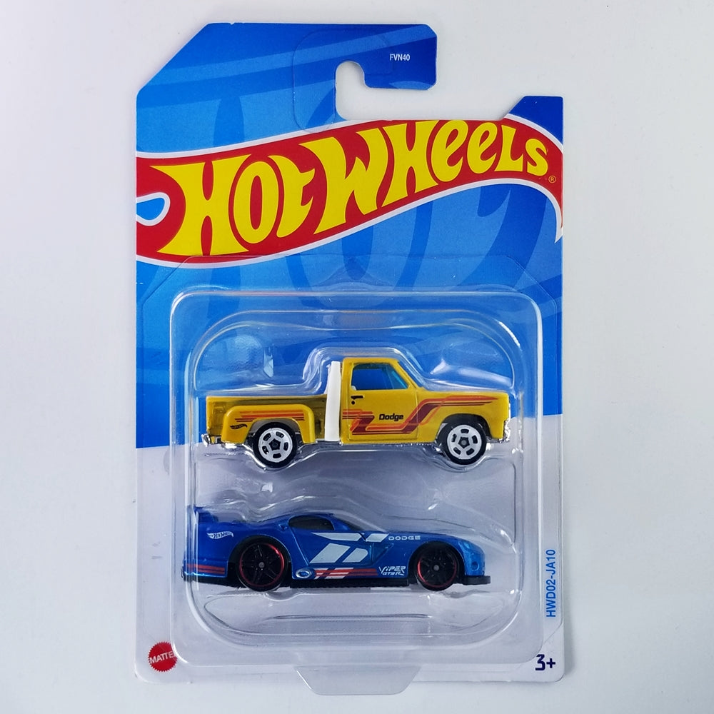 1978 Dodge Lil Express Truck and Dodge Viper 2-Pack