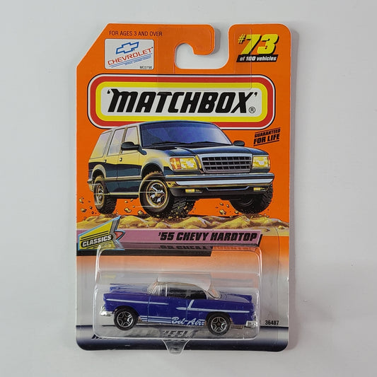 Matchbox - '55 Chevy Hardtop (Blue/White)