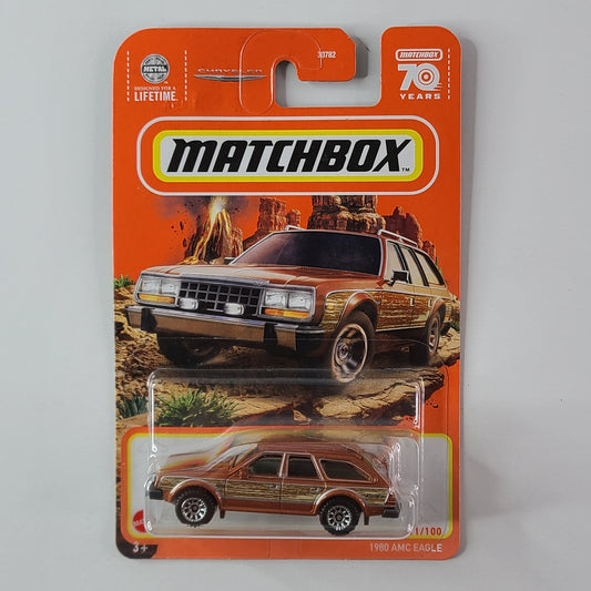 Matchbox - 1980 AMC Eagle (Metalflake Caramel)