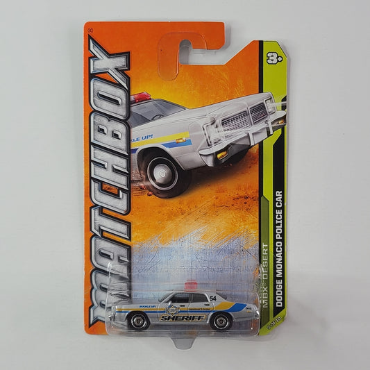Matchbox - Dodge Monaco Police Car (Metalflake Silver)