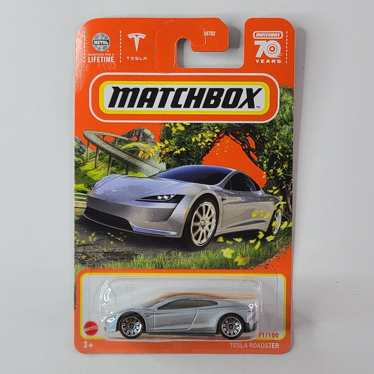 Matchbox - Tesla Roadster (Silver)