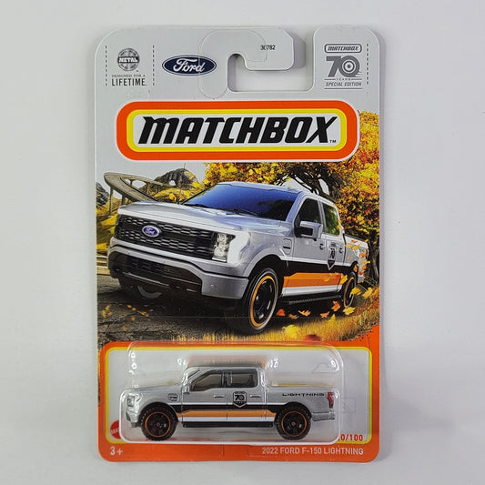 Matchbox - 2022 Ford F-150 Lightning (Silver)