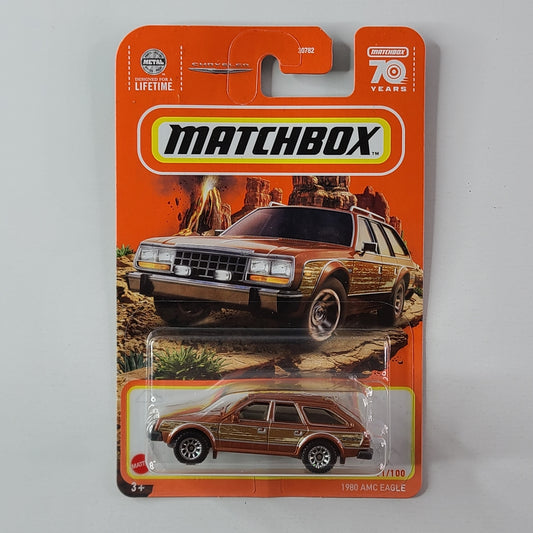 Matchbox - 1980 AMC Eagle (Metalflake Caramel)