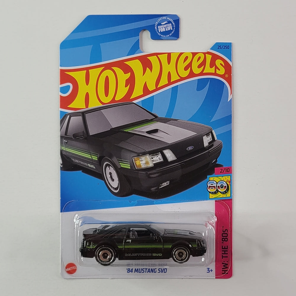 Hot Wheels - '84 Mustang SVO (Black)
