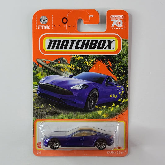 Matchbox - Karma GS-6 (Metalflake Dark Blue)