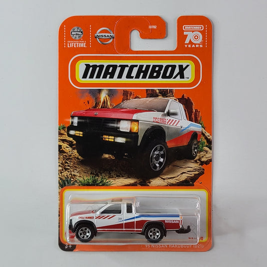 Matchbox - '95 Nissan Hardbody (D21) (White) [2023]