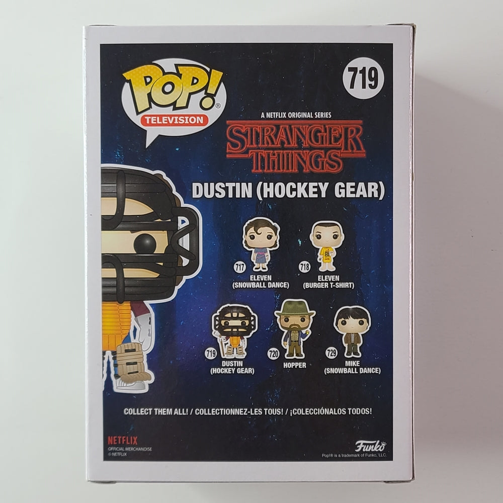 Funko Pop! Television - Dustin (Hockey Gear) #719 [Hot Topic Exclusive]
