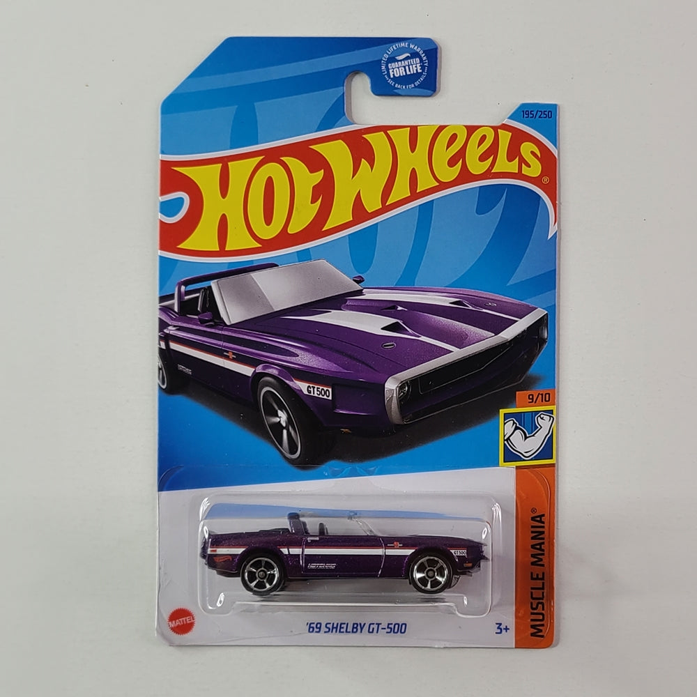 Hot Wheels - '69 Shelby GT-500 (Metalflake Purple)