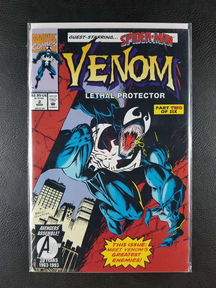 Venom: Lethal Protector #2 (Marvel, March 1993)