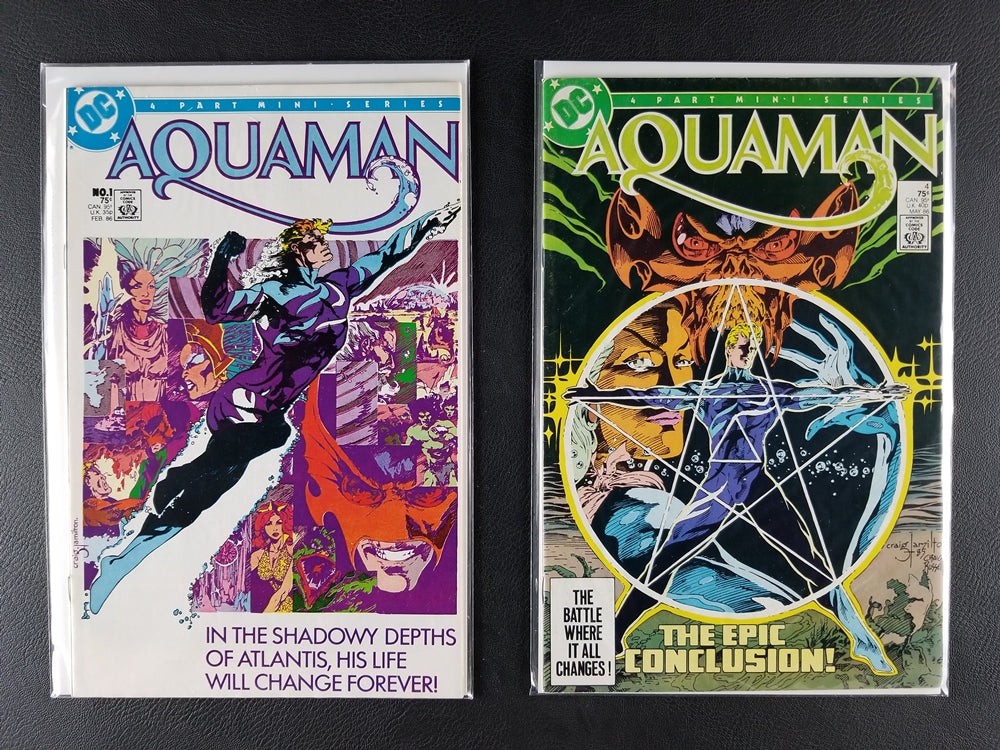 Aquaman [1st Limited Series] #1-4 Set (DC, 1986)