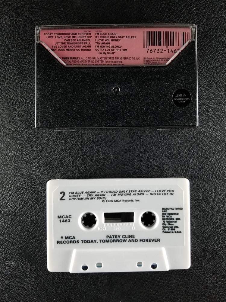 Patsy Cline - Today, Tomorrow and Forever (1986, Cassette)