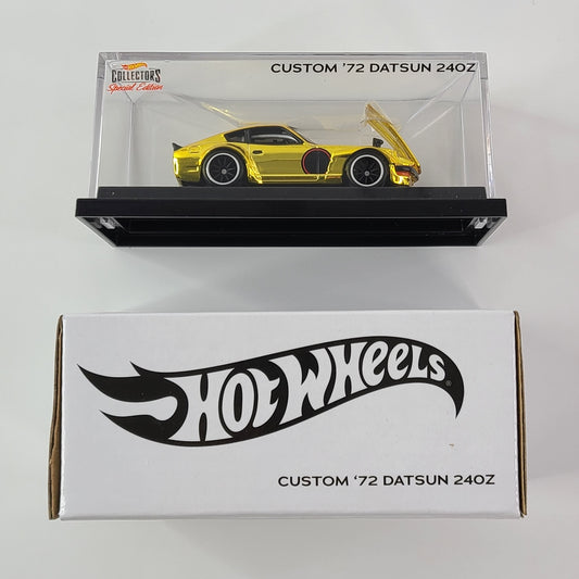Hot Wheels - Custom '72 Datsun 240Z (Spectraflame Bright Yellow) [RLC Exclusive (2021) - #16994/25000]