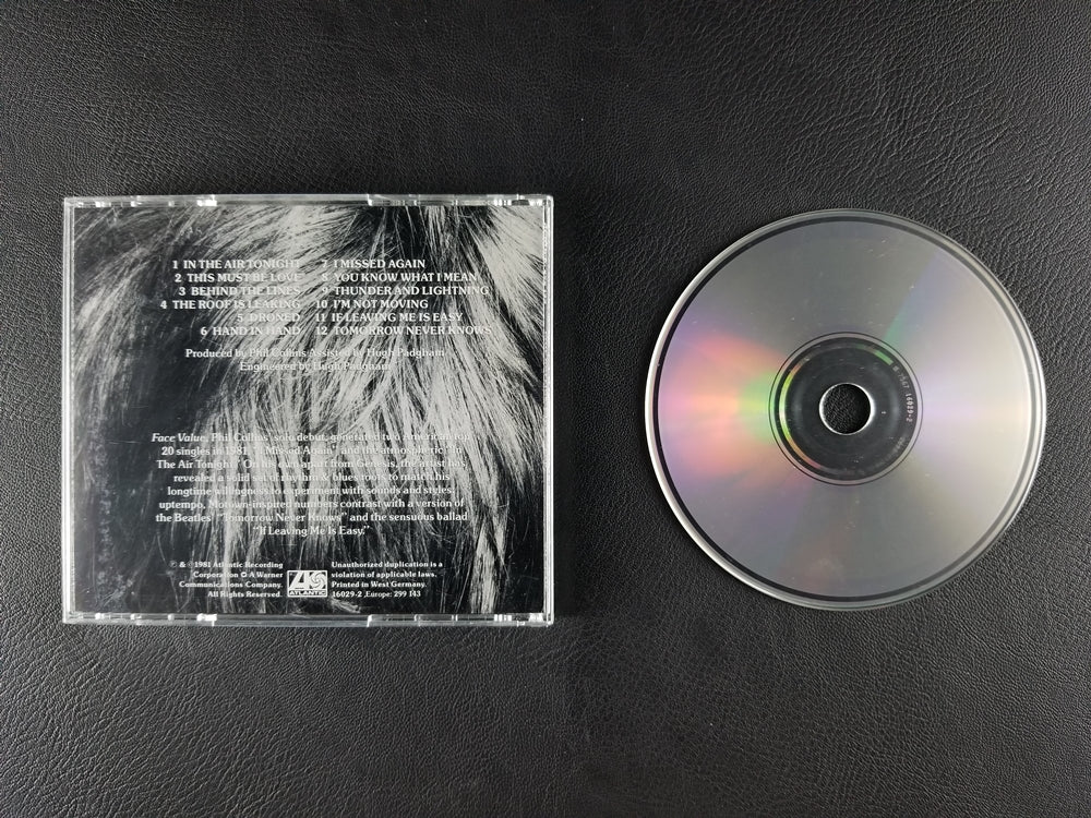 Phil Collins - Face Value (1981, CD)