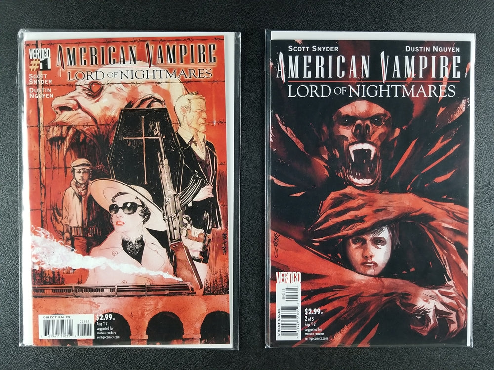 American Vampire: Lord of Nightmares #1-5 Set (DC/Vertigo, 2012)