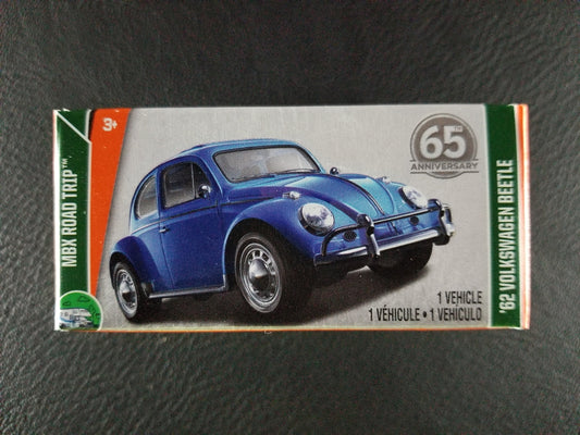 Matchbox - '62 Volkswagen Beetle (Blue) [12/35 - MBX Road Trip] (Small Box)