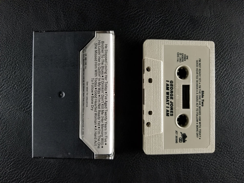 George Jones - I Am What I Am (1980, Cassette)
