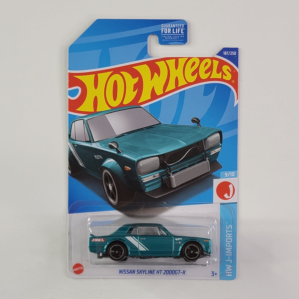 Hot Wheels - Nissan Skyline HT 2000GT-X (Seafoam Green)