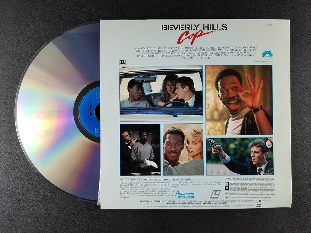 Beverly Hills Cop (1985, Laserdisc)