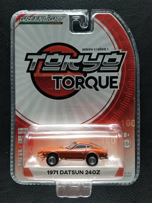 Greenlight - 1971 Datsun 240Z (Orange) [Tokyo Torque - Series 1]