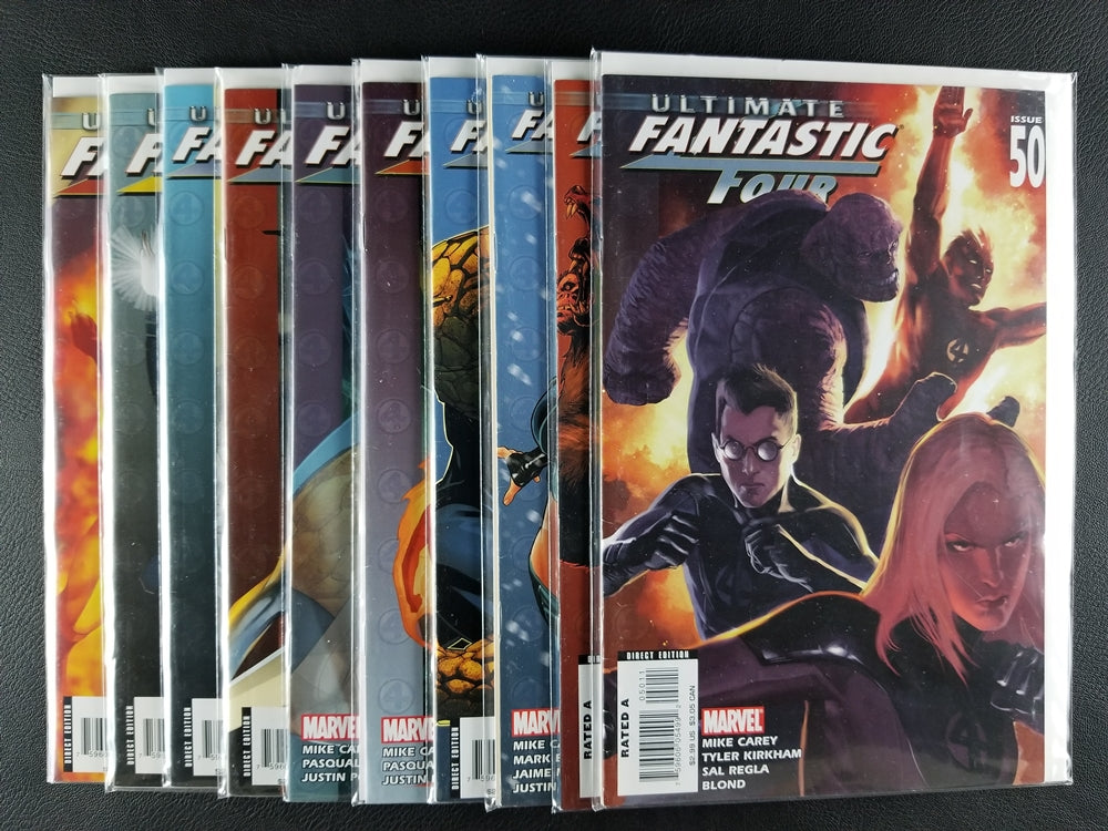 Ultimate Fantastic Four #41-50 Set (Marvel, 2007-08)