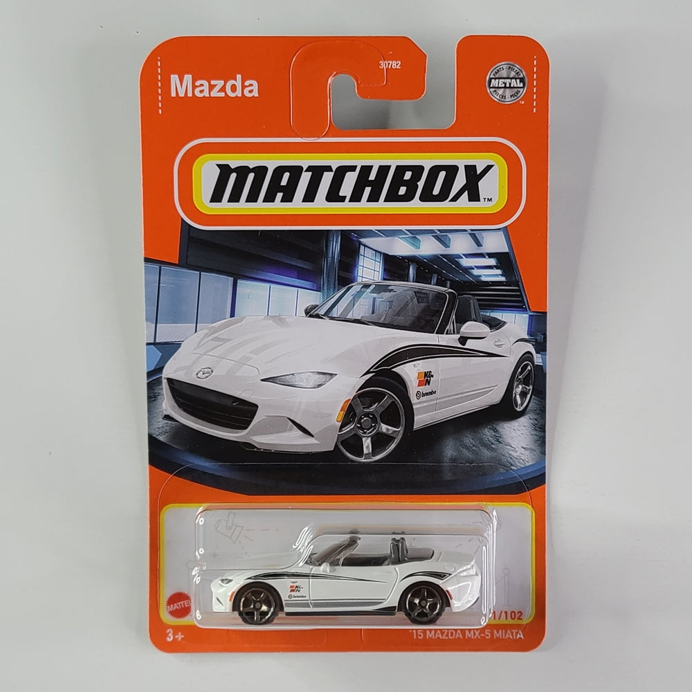 Matchbox - '15 Mazda MX-5 Miata (White)