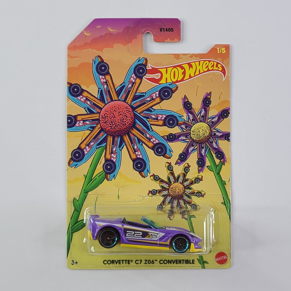 Hot Wheels - Corvette C7 Z06 Convertible (Purple)