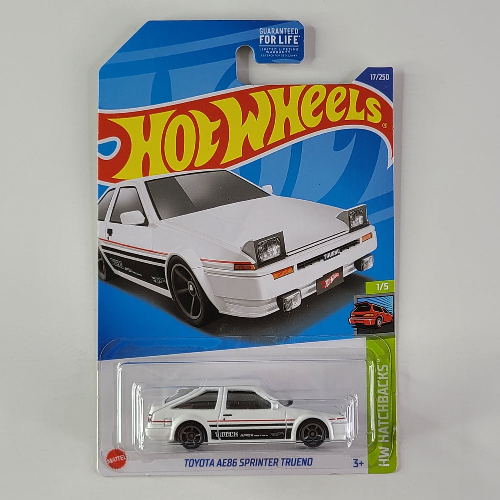 Hot Wheels - Toyota AE86 Sprinter Trueno (Matte White)