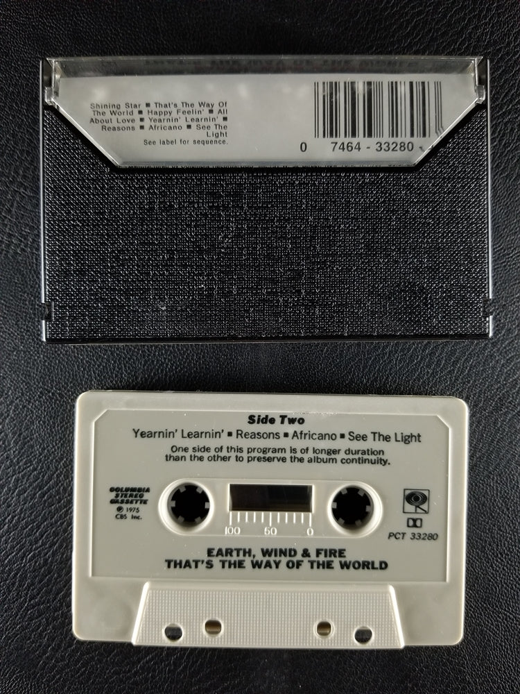 Earth, Wind & Fire - That's the Way of the World (1975, Cassette)