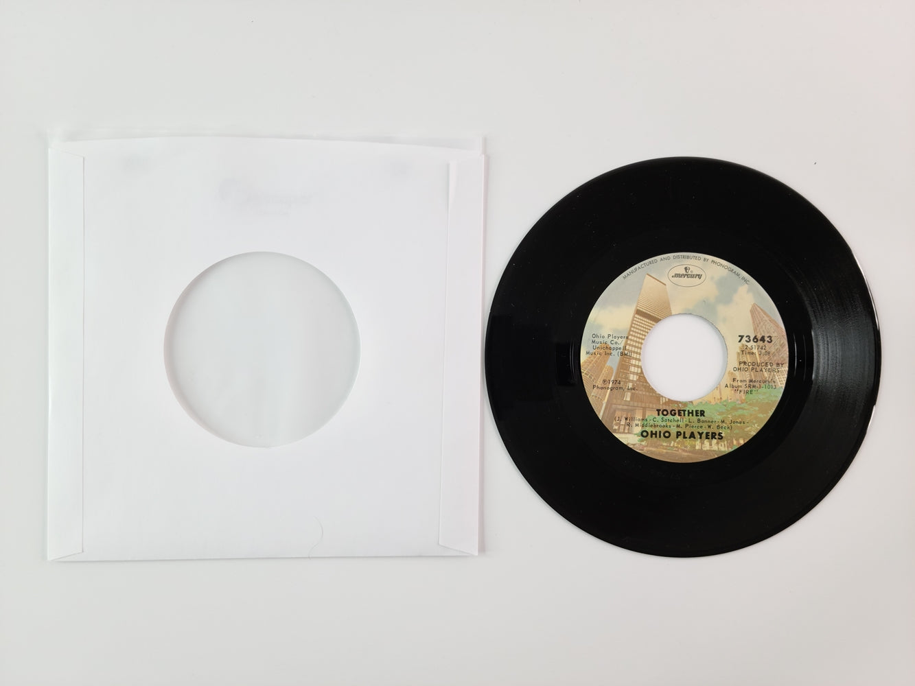 Ohio Players - Fire (1974, 7'' Single)