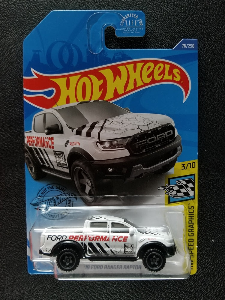 Hot Wheels - '19 Ford Ranger Raptor (White)
