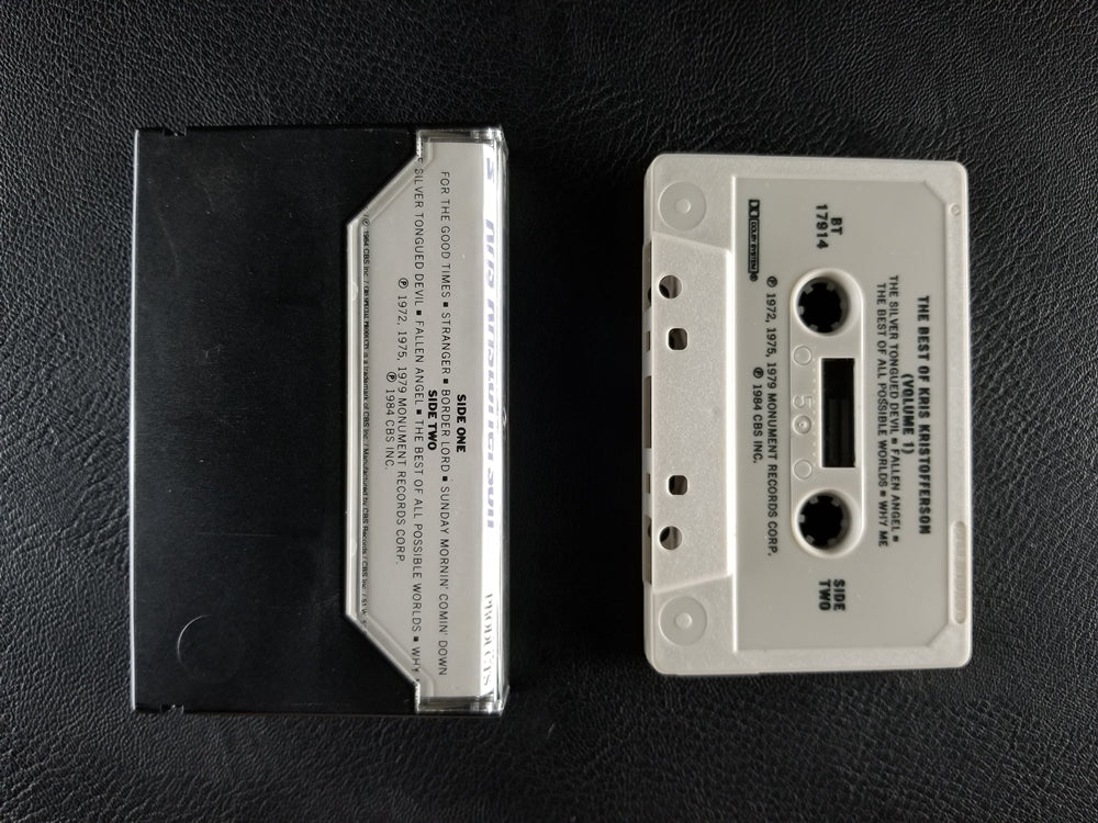 Kris Kristofferson - The Best of Kris Kristofferson, Vol. 1 (1984, Cassette)