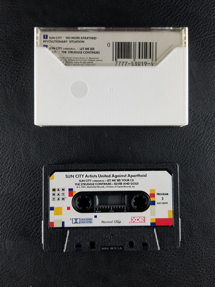 Artists United Against Apartheid - Sun City (1985, Cassette)