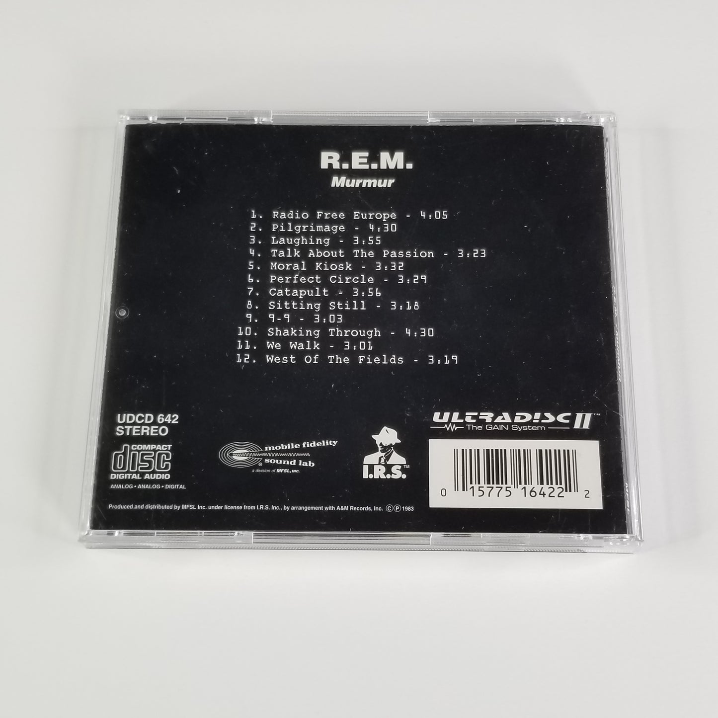 R.E.M. - Murmur MSFL Original Master UDCD 642 and CD 70014