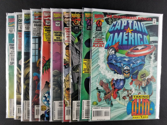 Captain America [1st Series] #431-440 Set (Marvel, 1994-95)