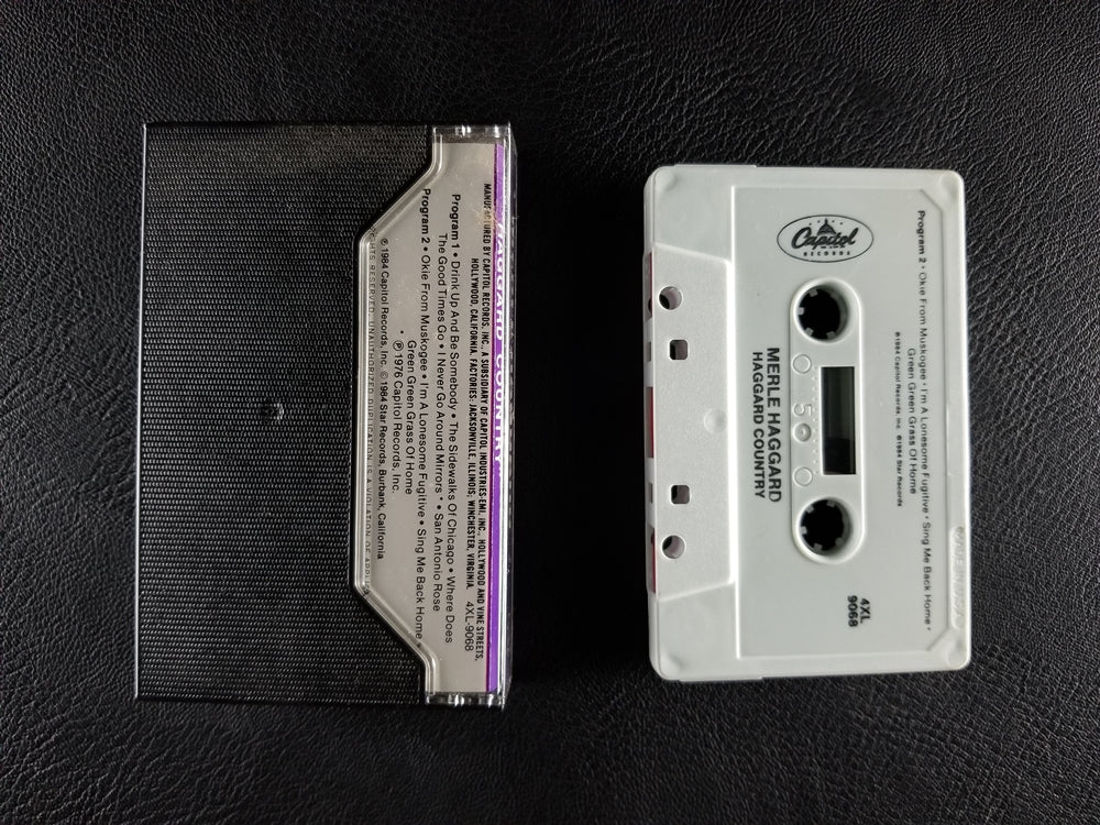 Merle Haggard - Haggard County (1984, Cassette)