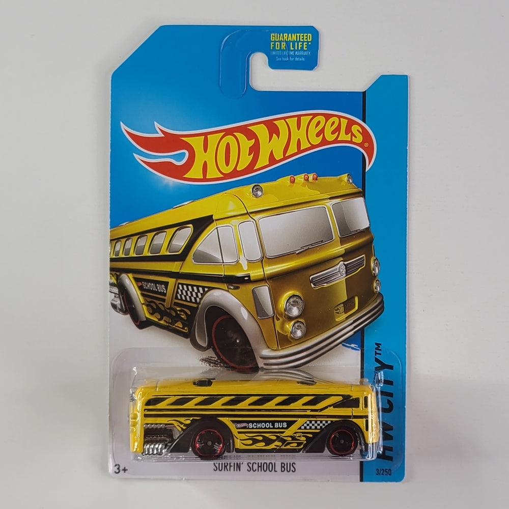 Hot Wheels - Surfin' School Bus (Yellow)