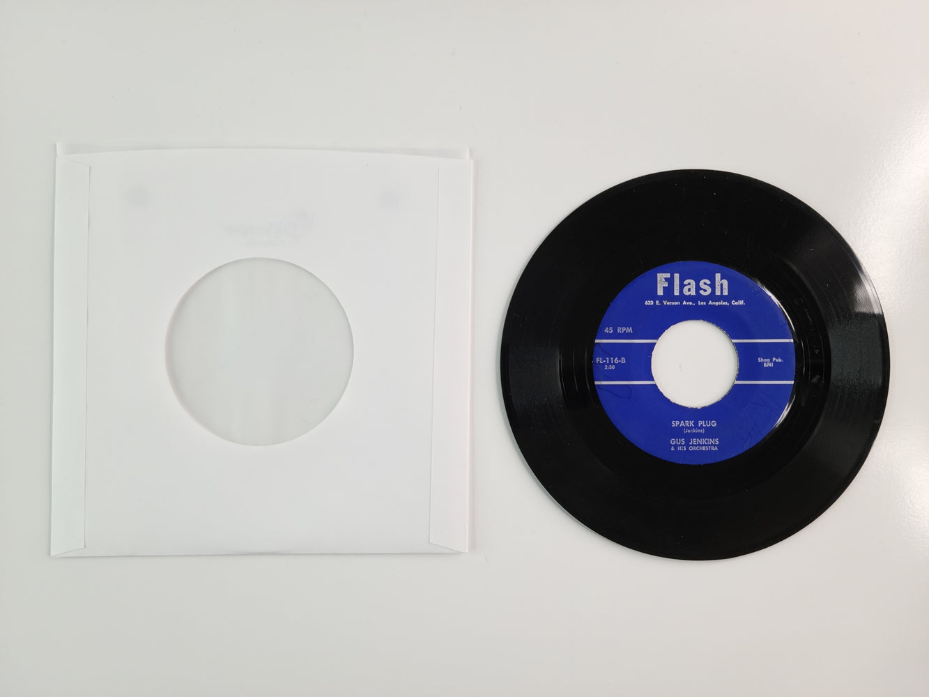 Gus Jenkins & His Orchestra - So What / Spark Plug (1957, 7'' Single)