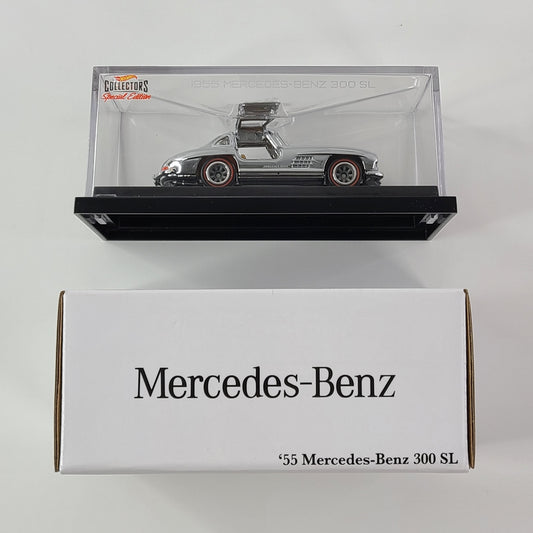 Hot Wheels - '55 Mercedes-Benz 300 SL (Polished Metal) [RLC Exclusive (2021) - #10249/20000]